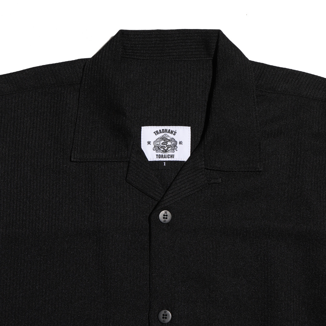 ラグベルTRADMAN'S TORAICHI 寅松 ボタン開襟シャツ TRADMAN’S TORAICHI - 寅松ボタン開襟シャツ -｜TRADMAN'S